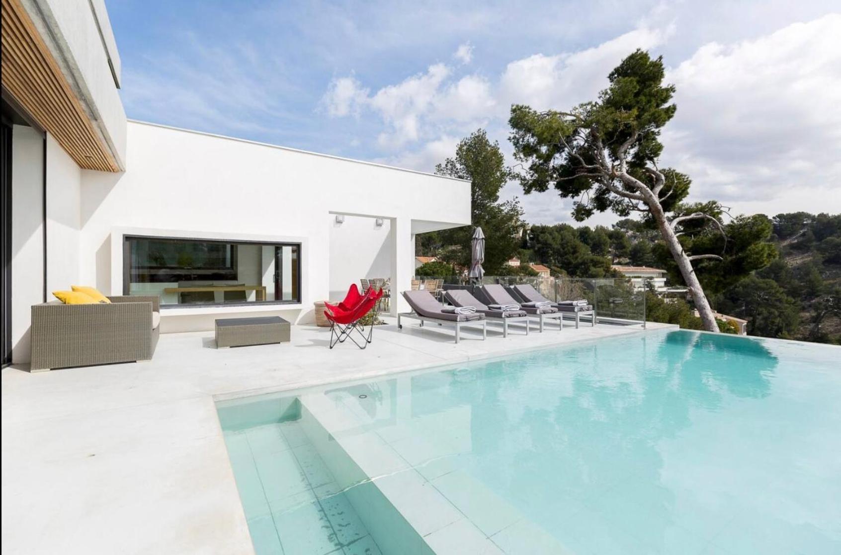 Magnifique Villa D'Architecte & Piscine A Debordement Μασσαλία Εξωτερικό φωτογραφία